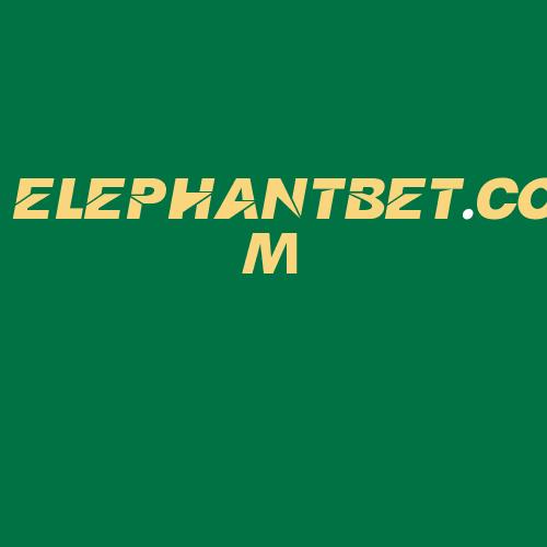 Logo da ELEPHANTBET